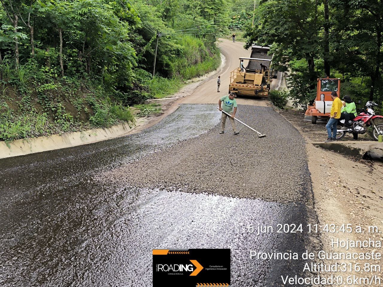 Reparación de la ruta Matambú-Nicoya